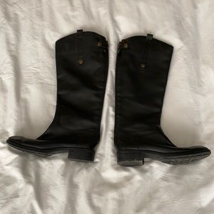 Sam Edelman knee high riding boots. Black. Size 7.